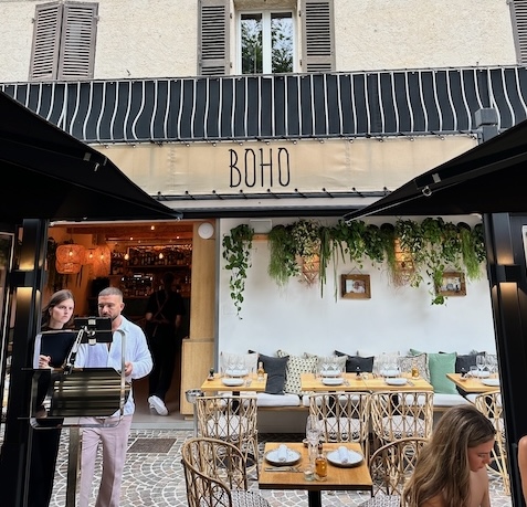 Boho restaurant