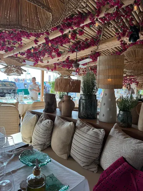 Saint-Tropez beach restaurant La Petite Plage