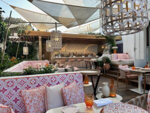 luxury restaurant Saint-Tropez